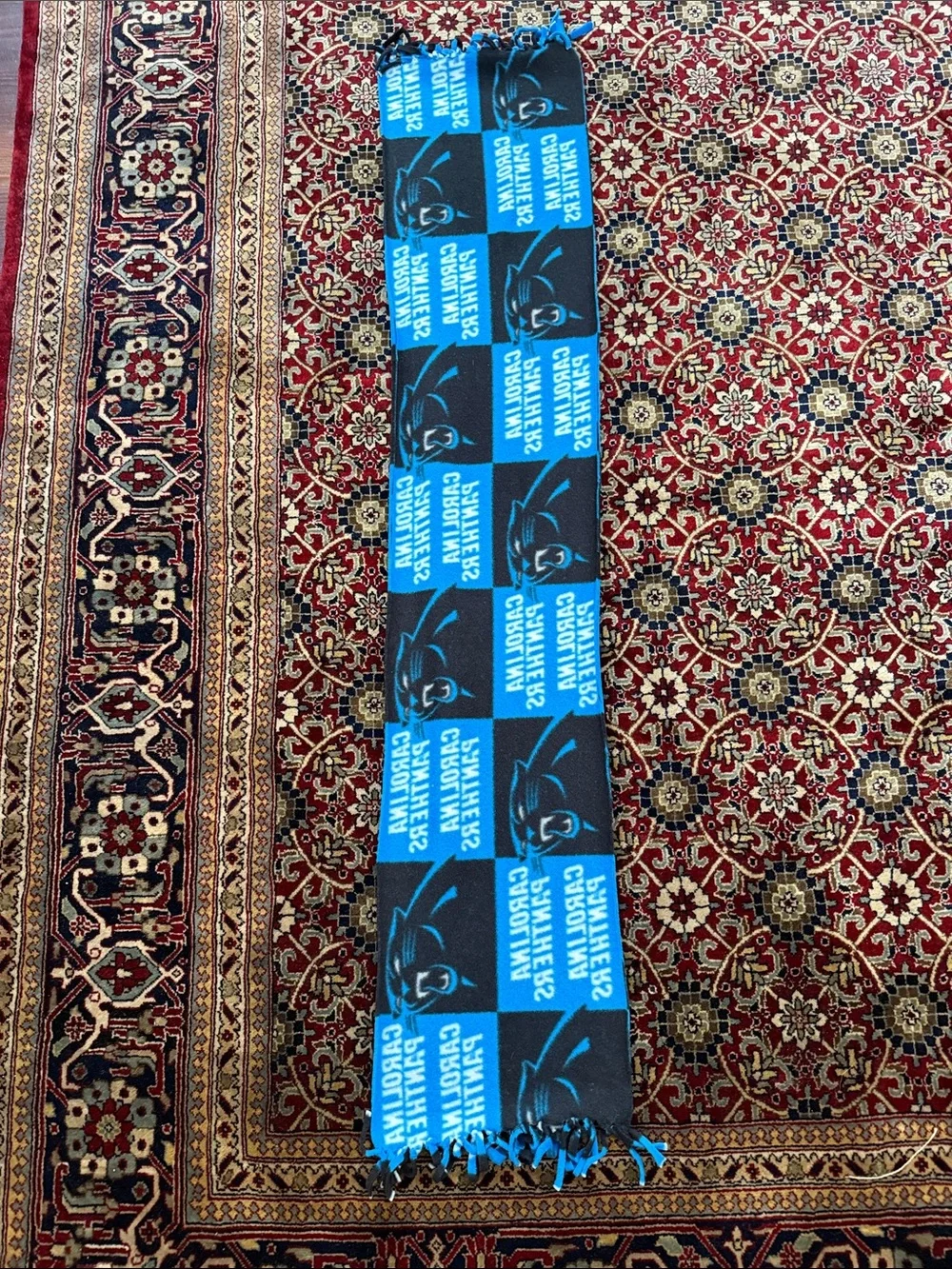 Carolina Panthers Blue & Black Team Scarf